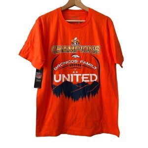 Denver Broncos Super Bowl 50 Champions T-shirt Men’s Size Large